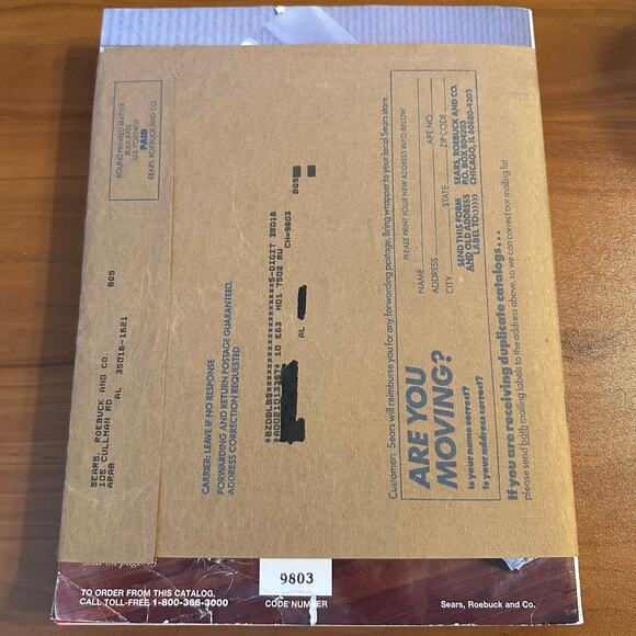 1993 Annual Home Catalog Sears & Roebuck with Original Wrap Good Condition - Picture 3 of 3